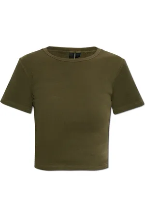 Entire Studios Femme, Tops, Vert, Taille: 36 FR Micro Waffle T-Shirt
