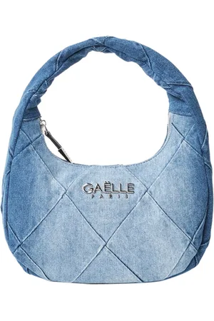 GAËLLE Femme, Sacs, Bleu, Taille: ONE Size Sac Hobo en Denim pour Femmes Modernes