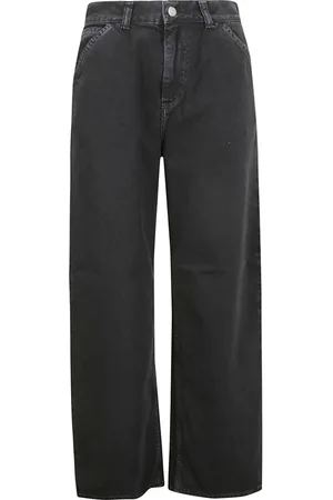 Carhartt Femme, Jeans, Noir, Taille: W25 Jeans Droits