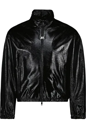 Courrèges Homme, Vestes, Noir, Taille: M Veste DE Survêtement EN Vinyle