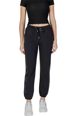 Liu Jo Femme, Pantalons, Noir, Taille: 40 FR Pantalon de jogging