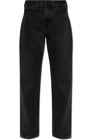 Carhartt Femme, Jeans, Noir, Taille: W25 Jeans avec Logo