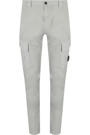 C.P. Company Homme, Pantalons, Gris, Taille: M Pantalon Cargo Renard Bleu