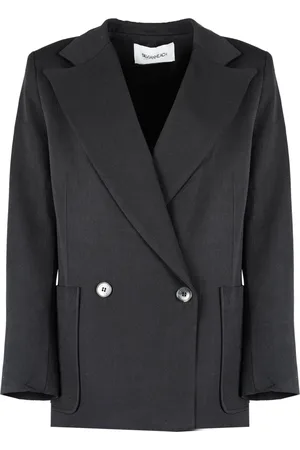 Silvian Heach Femme, Vestes, Noir, Taille: 42 FR Veste de sport oversize