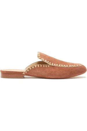 Maliparmi Femme, Chaussures, , Taille: 41 EU Mocassins EN Cuir ET Rafia