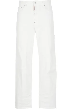 Dsquared2 Homme, Jeans, Blanc, Taille: S Cargo Cotton Jeans