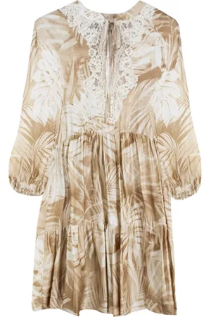 ERMANNO SCERVINO Femme, Robes, Multicolore, Taille: 36 FR Robe en Viscose
