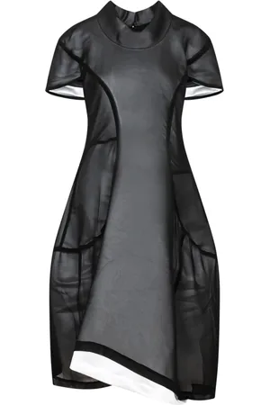 Comme des Garçons Femme, Robes, Noir, Taille: 38 FR Mini-robe en polyester