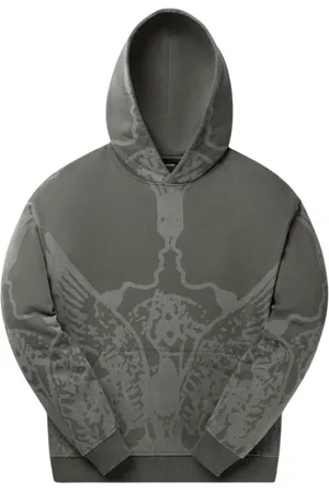 Daily paper Homme, Sweatshirts et sweats à capuche, Gris, Taille: S Secret Rhythm Oversized T-Shirt