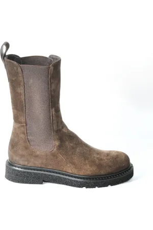 Guglielmo Rotta Femme, Chaussures, Brun, Taille: 39 EU Bottines élégantes en daim marron
