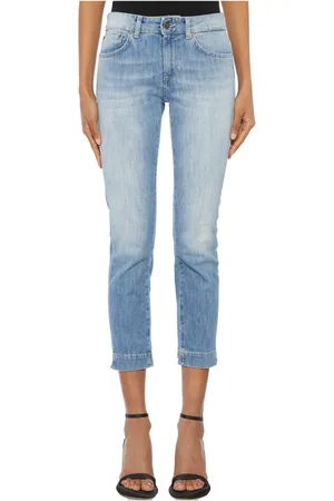 Dondup Femme, Jeans, Bleu, Taille: W25 Jean en denim court