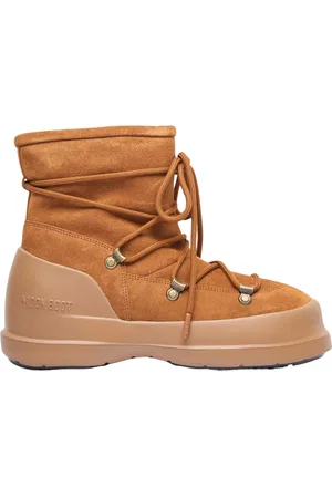 Moon Boot Femme, Chaussures, Brun, Taille: 37 EU Luna Bottes en Daim