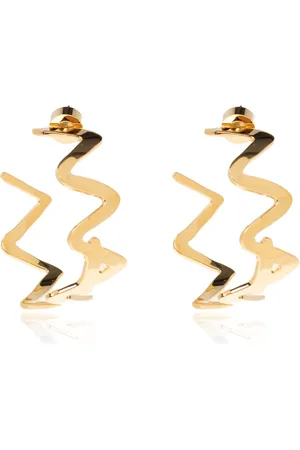 Marni Femme, Accessoires, Jaune, Taille: ONE Size Boucles d`oreilles en laiton