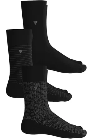 Guess Homme, Sous-vêtements, Noir, Taille: M Chaussettes Logo