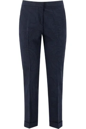 Etro Femme, Pantalons, Bleu, Taille: 36 FR Chinos