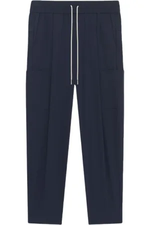 Drôle de Monsieur Homme, Pantalons, Bleu, Taille: XL Pantalon Cargo Court
