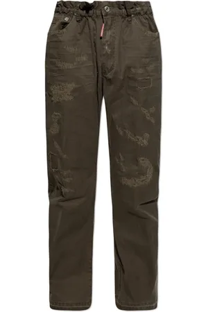 Dsquared2 Homme, Pantalons, Vert, Taille: XS Pantalons Big Brother