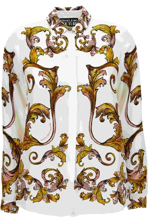 VERSACE Femme, Blouses et Chemises, Multicolore, Taille: 36 FR Chemises Blanches