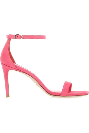 Stuart Weitzman Femme, Chaussures, Rose, Taille: 38 EU Nunakedcurve 85 Sandales