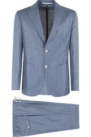 ELEVENTY Homme, Costumes, Bleu, Taille: XL Pantalon de jogging doux