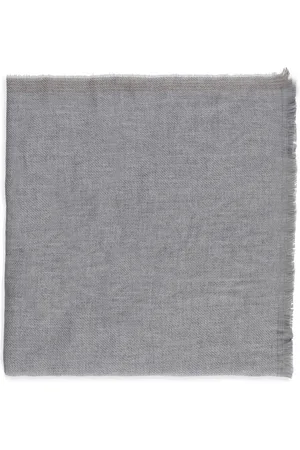 Brunello Cucinelli Homme, Accessoires, Gris, Taille: ONE Size Écharpe