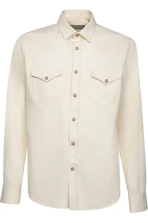 CANALI Homme, Chemises, , Taille: L Élégante chemise en denim à coupe moderne