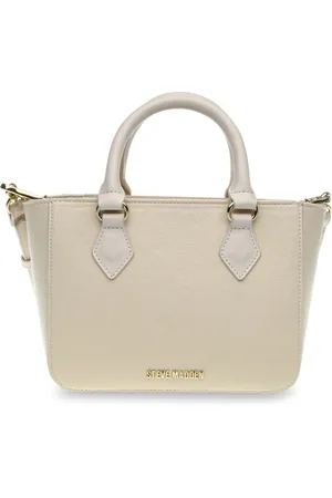 Steve Madden Unisex, Sacs, Blanc, Taille: ONE Size Sac à main en cuir blanc