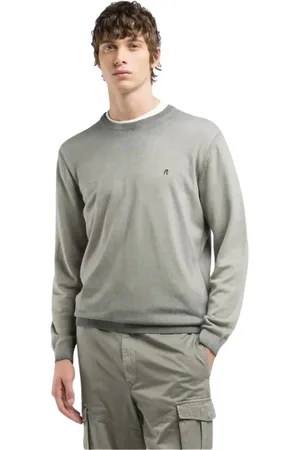 Replay Homme, Pulls, Vert, Taille: S Pull col rond en coton homme