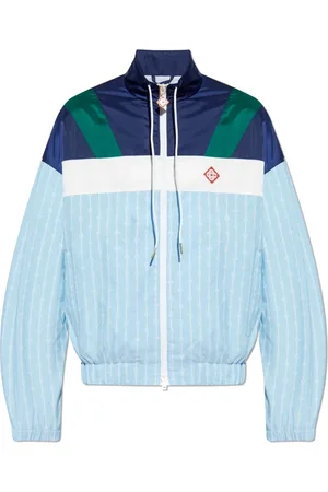 Casablanca Homme, Vestes, Bleu, Taille: M Veste au style sportif