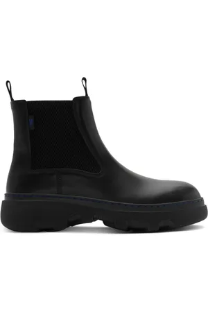 Burberry Femme, Chaussures, Noir, Taille: 40 EU Mini Bottes Chelsea Creeper