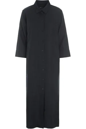 Bitte Kai Rand Femme, Robes, Noir, Taille: 38 FR Robe Chemise en Lin