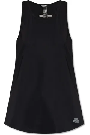 Dsquared2 Femme, Tops, Noir, Taille: 44 FR Top de la collection Underwear