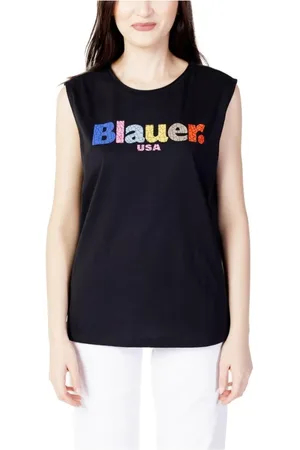Blauer Femme, Tops, Noir, Taille: 40 FR Débardeur