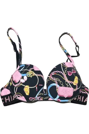 Chiara Ferragni Femme, Sous-vêtements, Noir, Taille: 38 FR Soutien-gorge Balconnet Iconique