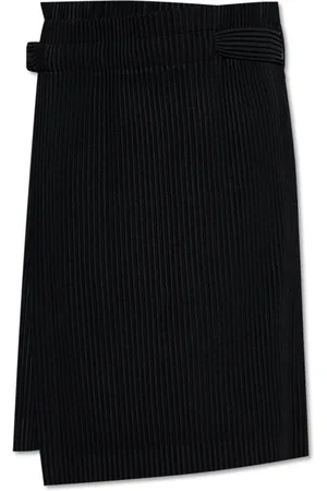 Issey Miyake Homme, Shorts, Noir, Taille: ONE Size Shorts plissés avec ceinture