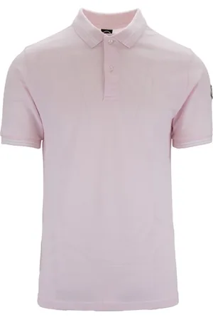 Colmar Homme, Tops, Rose, Taille: 2XL Polo Boutonné