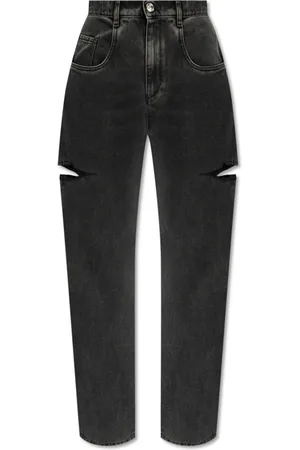 Maison Margiela Femme, Jeans, Gris, Taille: 36 FR 5 Pockets Denim