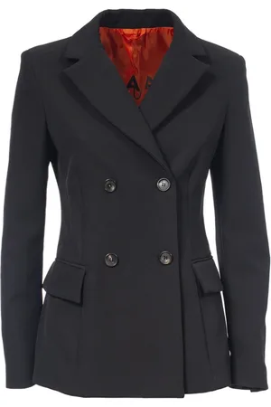 ERMANNO SCERVINO Femme, Vestes, Noir, Taille: 36 FR Veste Croisée