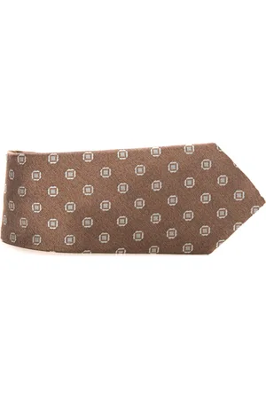 CANALI Homme, Accessoires, , Taille: ONE Size Cravate en soie Fantaisie Géométrique