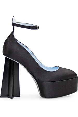 Chiara Ferragni Femme, Chaussures, Noir, Taille: 38 EU Escarpins Plateformes Talon Étoile