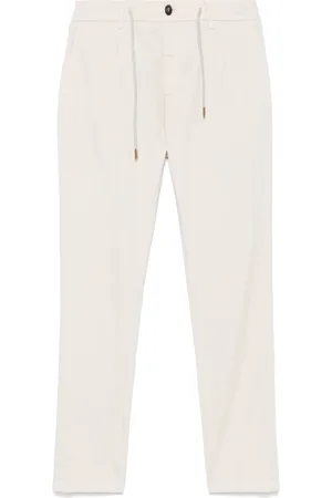 ELEVENTY Homme, Pantalons, , Taille: W32 Pantalon à Cordon Coulissant en Coton et Soie