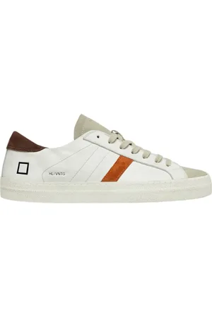 D.A.T.E. Homme, Chaussures, Blanc, Taille: 44 EU Baskets Blanches pour un Look Élégant