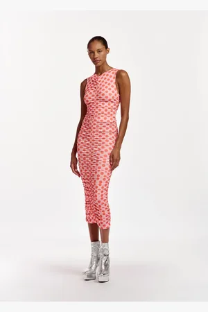 Essentiel Antwerp Femme, Jupes, Rouge, Taille: 40 FR Midi Skirt