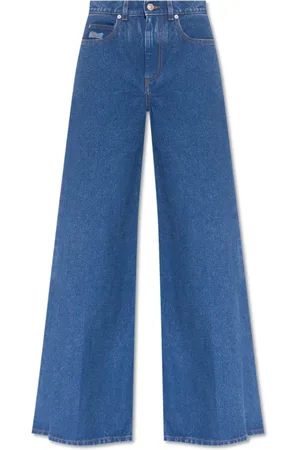Marni Femme, Jeans, Bleu, Taille: 38 FR Jean Évasé