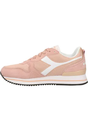 Diadora Femme, Chaussures, Rose, Taille: 36 EU Olympie Platform Baskets