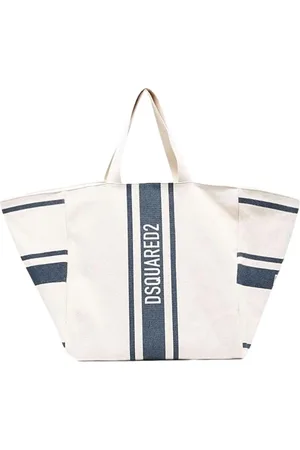 Dsquared2 Femme, Sacs, , Taille: ONE Size Cabas en coton avec logo