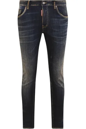 Dsquared2 Homme, Jeans, Bleu, Taille: M Pantalon Bleu 5 Poches