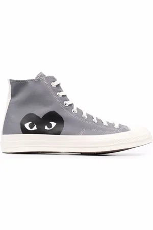 Comme des Garçons Homme, Chaussures, Gris, Taille: 39 1/2 EU Heart Ct70 Hi Top Baskets