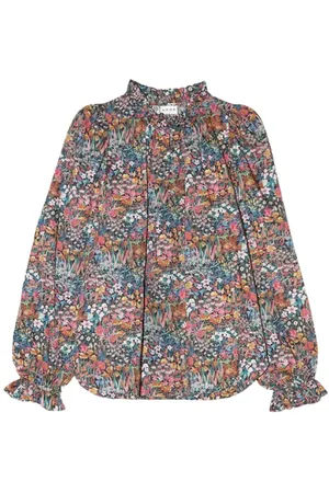 Apof Femme, Blouses et Chemises, Multicolore, Taille: 38 FR Chemisier Faria Flowers