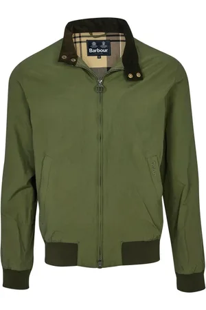 Barbour Homme, Vestes, Vert, Taille: M Veste Casual Royston Verte Inspirée du Style Harrington